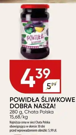 Chata Polska Powidła śliwkowe Chata Polska oferta
