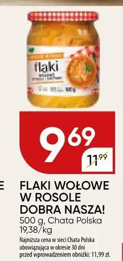 Chata Polska Flaki wołowe w rosole Chata Polska oferta