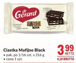 Makro Ciastka Mafijne Black dr Gerard oferta