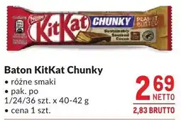 Makro Baton KitKat Chunky różne smaki oferta