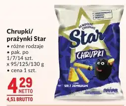 Makro Chrupki/prażynki Star różne rodzaje oferta