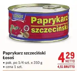 Makro Paprykarz szczeciński Łosoś oferta
