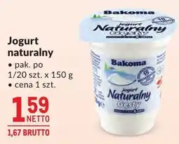 Makro Jogurt naturalny Bakoma oferta