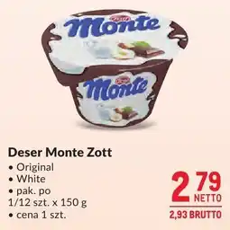 Makro Deser Monte Zott Original oferta
