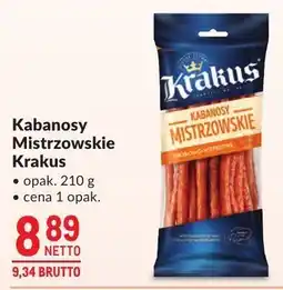 Makro Kabanosy Mistrzowskie Krakus oferta