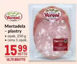 Makro Mortadela plastry Veroni oferta