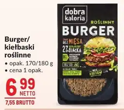 Makro Burger roślinny Dobra Kaloria oferta