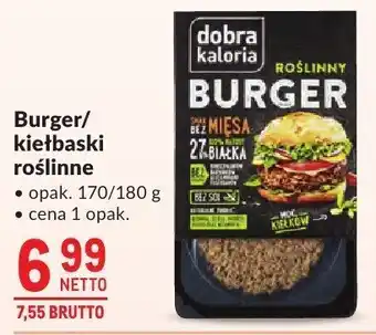 Makro Burger roślinny Dobra Kaloria oferta