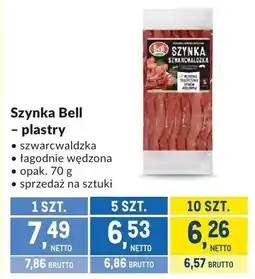 Makro Szynka Bell plastry szwarcwaldzka oferta