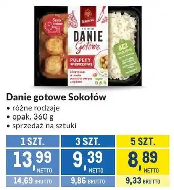 Makro Danie gotowe Sokołów oferta