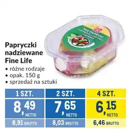 Makro Papryczki nadziewane Fine Life oferta
