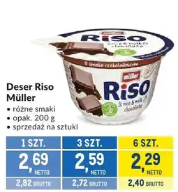 Makro Deser Riso Müller oferta