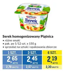 Makro Serek homogenizowany Piątnica oferta