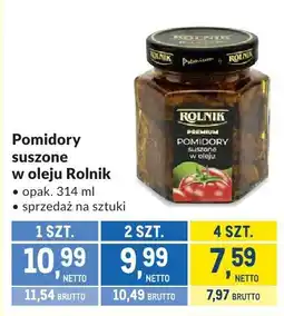 Makro Pomidory suszone w oleju Rolnik oferta