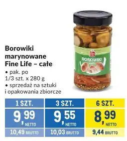 Makro Borowiki marynowane Fine Life cafe oferta