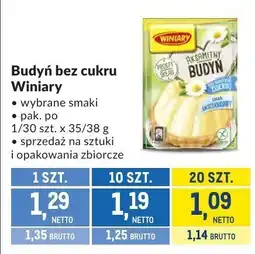 Makro Budyń bez cukru Winiary wybrane smaki oferta
