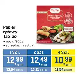 Makro Papier ryżowy TaoTao oferta