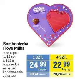 Makro Bombonierka I love Milka oferta