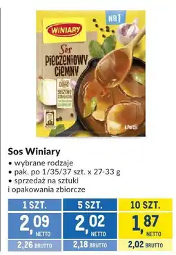 Makro Sos Winiary pieprzowy ciemny oferta