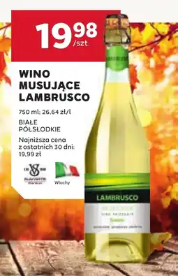 Stokrotka Wino półsłodkie Lambrusco oferta