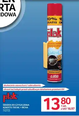 Selgros Środek do czyszczenia kokpitu Plak oferta