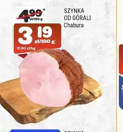 Społem Szynka Chabura oferta
