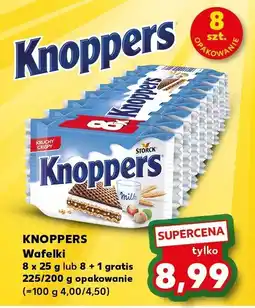 Kaufland Wafelki Knoppers wielopak Storck oferta
