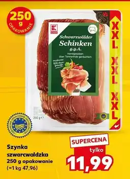 Kaufland Szynka szwarcwaldzka K-Classic oferta
