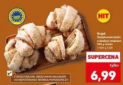 Kaufland Rogal świętomarcinski z białym makiem Kaufland oferta