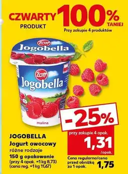 Kaufland Jogurt Jogobella owocowy Zott oferta