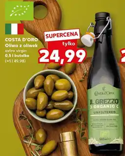 Kaufland Oliwa z oliwek Costa D'oro Il Grezzo Organic Extra Virgin oferta
