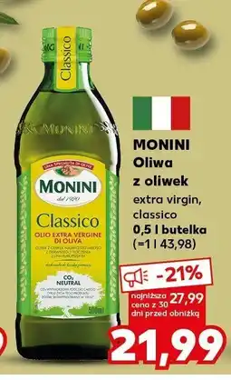 Kaufland Oliwa z oliwek Monini Classico extra virgin oferta