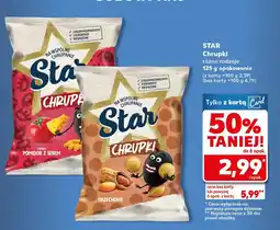Kaufland Chrupki Star Orzechowe 125g oferta