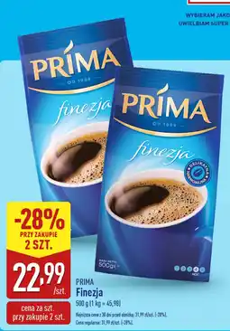ALDI Kawa mielona Finezja 500 g PRIMA oferta
