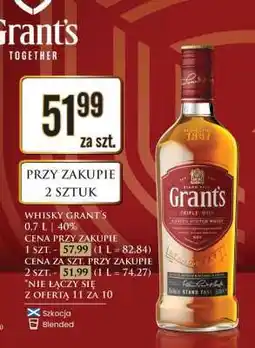 Dino Whisky Grant’s oferta