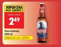 Biedronka PIWO HARNAŚ 500 ML oferta