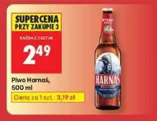 Biedronka PIWO HARNAŚ 500 ML oferta