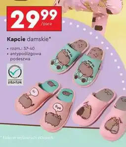 Biedronka Kapcie damskie oferta