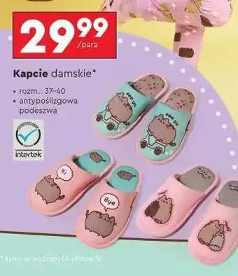 Biedronka Kapcie damskie oferta