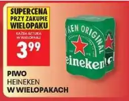 Biedronka PIWO HEINEKEN W WIELOPAKACH oferta