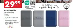 Biedronka Prześcieradło bawełniane jersey oferta