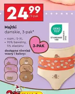 Biedronka Majtki damskie 3 pak oferta