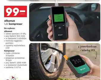 Biedronka Alkomat lub kompresor oferta