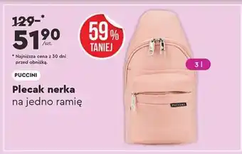 Biedronka Plecak nerka na jedno ramię oferta