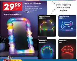 Biedronka Lusterko lub neon oferta