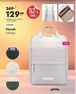Biedronka Plecak Infinity oferta
