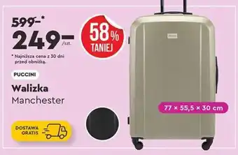 Biedronka Walizka Manchester oferta