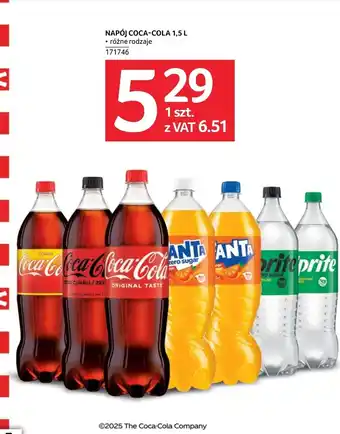 Selgros Napój Coca-Cola oferta