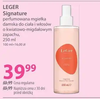 Hebe Mgiełka do ciała Leger oferta