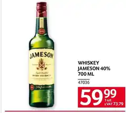 Selgros Whiskey Jameson oferta